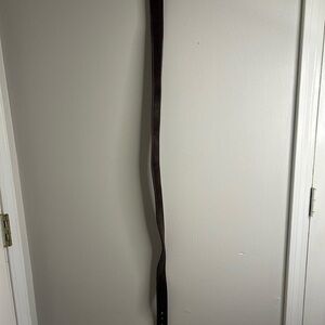 Fossil Dark Brown Leather Belt